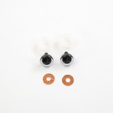 Глаза чашечка размер около 1,8 см. Цвет - коричневый