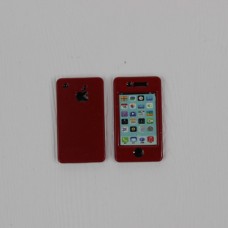 Телефон кукольный Apple iPhone - цвет красный
