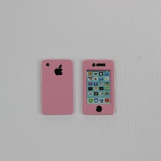Телефон кукольный Apple iPhone - цвет розовый
