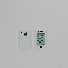 Телефон кукольный Apple iPhone - цвет белый