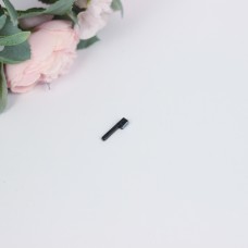 Зубная щетка пластиковая мини черная - декор