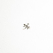 Подвеска декоративная стрекоза. Цвет - серебро Подвеска декоративная стрекоза. Цвет - серебро