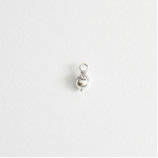 Подвеска декоративная желудь. Цвет - серебро