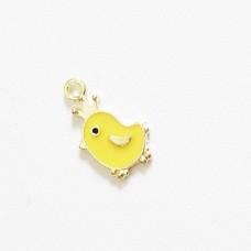 Подвеска декоративная желтая