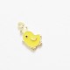 Подвеска декоративная желтая