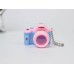 Фотоаппарат для кукол - розовый с мятным