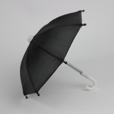 Зонтик кукольный - цвет черный