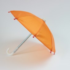 Зонтик кукольный - оранжевый