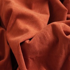 Микровельвет бархатный на трикотажной основе. ЦВЕТ - терракотовый 