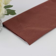 Ткань плотная коттон твил –цвет коричневый (метраж)