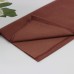 Ткань плотная коттон твил – цвет коричневый