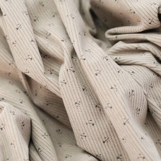  Вельвет средней фактуры. Микро тюльпан на песочном