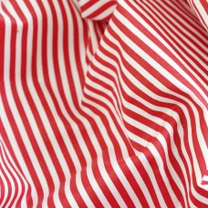 Сатин. Цвет красно-белая полоска Сатин. Цвет красно-белая полоска