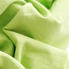Хлопок фактура «лен». Цвет яркий салат