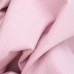 Фактурный корейский хлопок точка/полоска - Розовая карамель