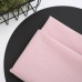 Фактурный корейский хлопок точка/полоска - Розовая карамель