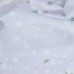 Сатин хлопок премиум "Новогодняя" коллекция - 3 рисунка в 1 снеговики, снежинки на сиреневом