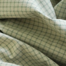 Фактурный хлопок. Клетка #3. Цвет - зелёный Фактурный хлопок. Клетка #3. Цвет - зелёный