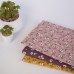 Теплый хлопок - полевые цветы на пыльно-фиолетовом