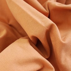 Теплый хлопок однотонный. Цвет - оранжевый