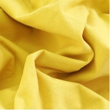 Теплый хлопок однотонный. Цвет - желтый 