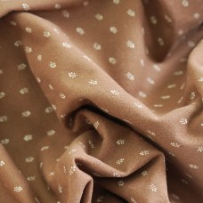 Теплый хлопок микро клевер. Цвет - песочное-коричневый