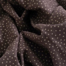 Теплый хлопок микро звезды. Цвет - на пудрово-коричневом Теплый хлопок микро звезды. Цвет - на пудрово-коричневом
