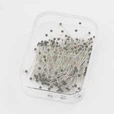 Булавки портновские со стеклянной головкой, 40 мм Булавки портновские со стеклянной головкой, 40 мм