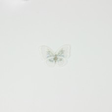 Кружево-бабочка - цвет белый