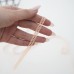 Тесьма кружевная хлопковая, 8мм, цвет светло-персиковый