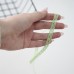 Тесьма кружевная хлопковая, 9 мм, цвет салатовый