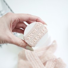 Хлопковое кружево сборка /жатка . Цвет пудра Хлопковое кружево сборка /жатка . Цвет пудра