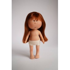 Кукла NINES МIA виниловая 30 см	(рыжая с челкой)