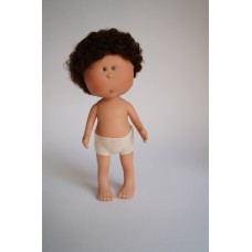Кукла NINES МIA виниловая 30 см	(каштан короткие кудри)