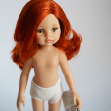 Кукла Paola Reina 32 см - Кристи (без одежды, огненно-рыжие короткие)