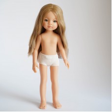 Кукла Paola Reina 32 см - Маника (без одежды, прямые светлые, без челки)