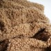 Искусственный мех барашка «сваленный» - коричневый
