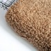 Искусственный мех барашка «сваленный» - коричневый