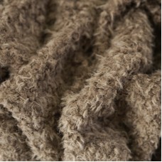 Мех «козленок». Цвет кофе с молоком