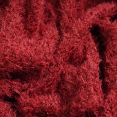 Мех козлик. Цвет - винный.
