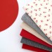 Набор тканей - красная сакура