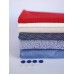 Набор тканей для одежды для курса "БАРАШ" сине-бежевый (базовый)