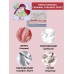 Набор тканей для одежды по курсу "Темины игрушки" (накидка, сарафан, рубашка, берет) - розовый