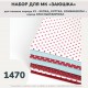 Набор для курса ЗАЮШКА на наряд 3 (кепка, куртка, комбинезон) - красный, бирюза