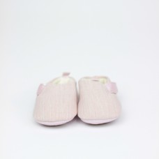 Туфли текстильные 11 см розовые