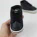 Кроссовки на шнурках 11 см черные
