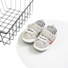 Кроссовки. 11 см. ЦВЕТ - серый с красным Кроссовки. 11 см. ЦВЕТ - серый с красным