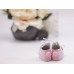 Ботинки-зайки 5,2 см светло-розовые