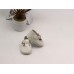 Туфли  «Садик» 5 см белые на застежке