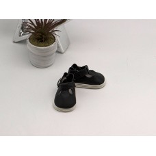 Туфли  «Садик» 5 см черные на застежке